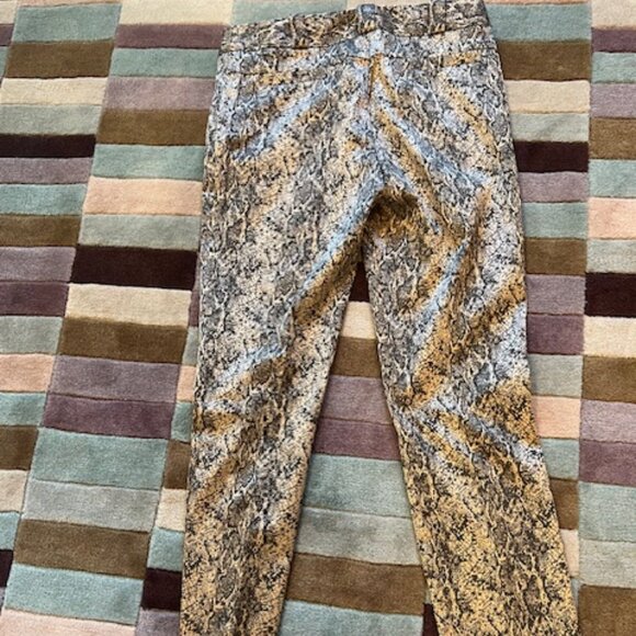 Snakeskin Pants by Etcetera, Size 8 - Picture 7 of 8